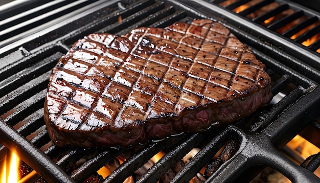 Rindfleischsteak auf dem Grill