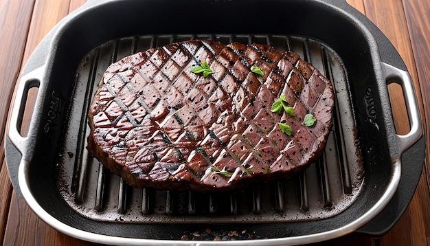 Rindfleischsteak auf dem Grill