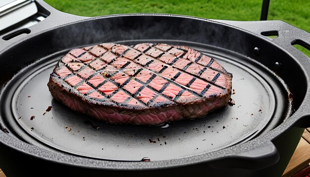 Rindfleischsteak auf dem Grill