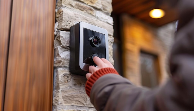 Ring-Video-Türklingel mit Sicherheitskamera herstellt Smart-Sicherheitsprodukte für das Zuhause