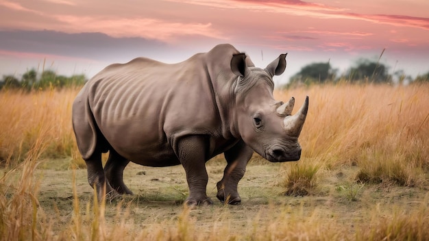 El rinoceronte de safari