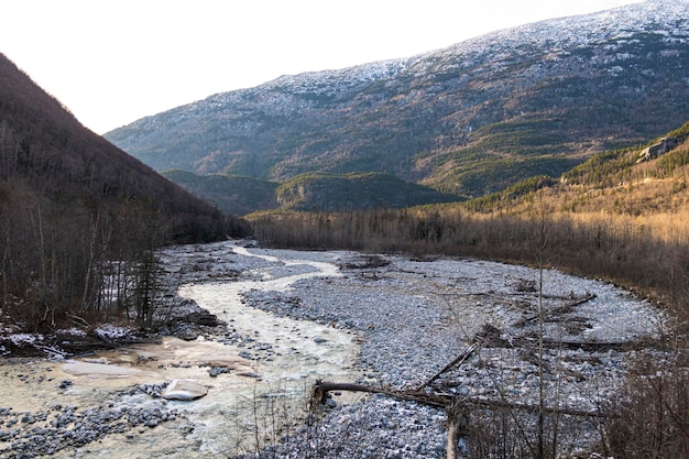 Río en Alaska