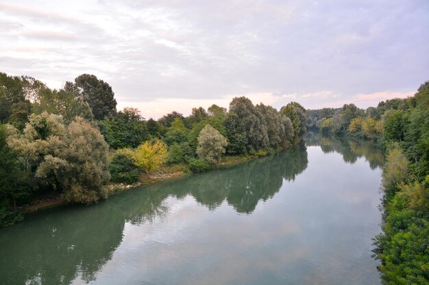 Foto rio brenta selvagem