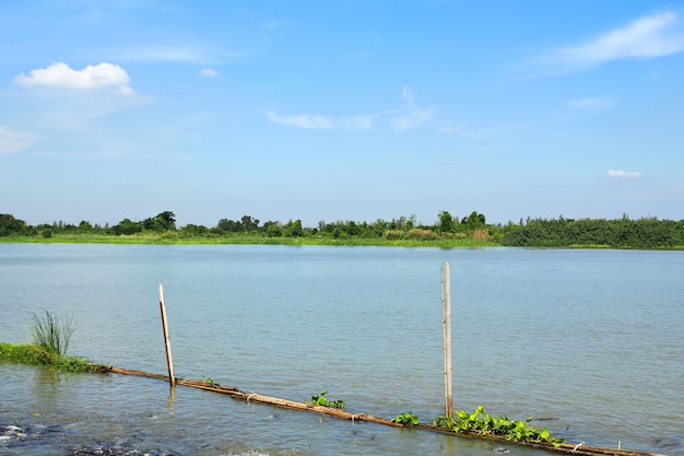 Río Chao Phraya en Tailandia