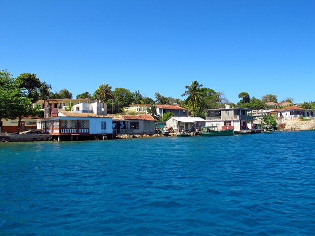 El río en Cienfuegos, Cuba.