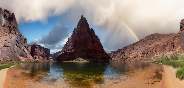 Rio Colorado em Glen Canyon Arizona Estados Unidos da América