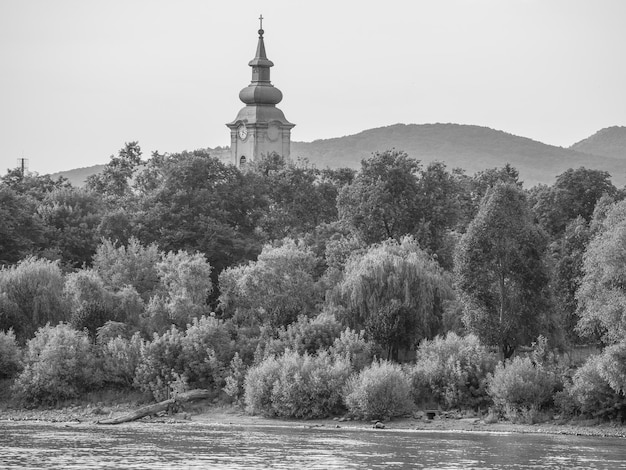 Foto en el río danubio