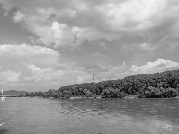 en el río Danubio