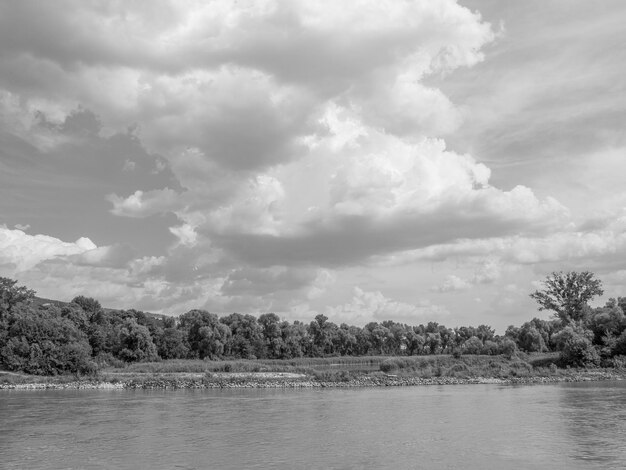 Foto en el río danubio