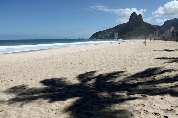 Rio de Janeiro Brasiliens wichtigster Touristenort mit schönen Stränden Strand von Copacabana Strand von Ipanema