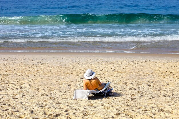 Rio de Janeiro Brasiliens wichtigstes Touristenzentrum mit schönen Stränden Copacabana Ipanema Leblon