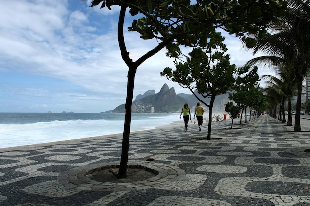 Foto rio de janeiro principal local turístico do brasil copacabana ipanema