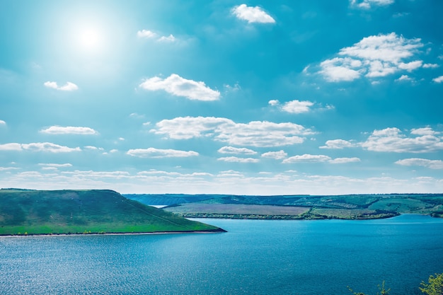 Río Dniéster en Bakota.