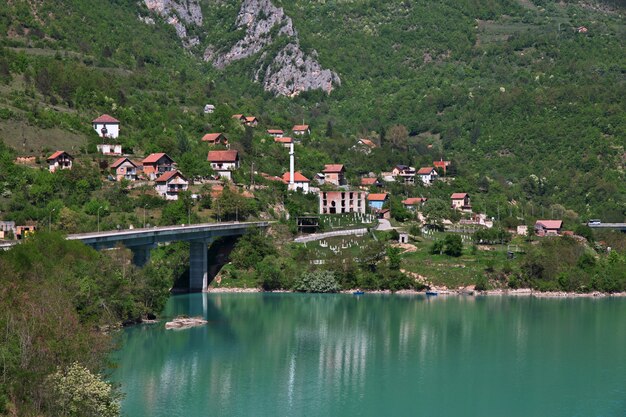 Río Drina en Bosnia y Herzegovina