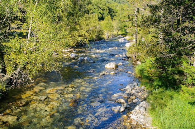 Foto río escrita