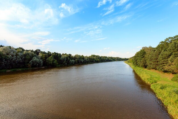 Foto el río fotografiado en verano.