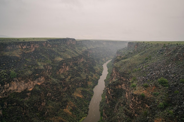 Río Grande en el desfiladero de Arroyo, EE.UU.