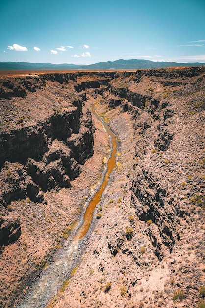 Rio Grande Gorge Taos Novo México OlhoEmNovo Aqui