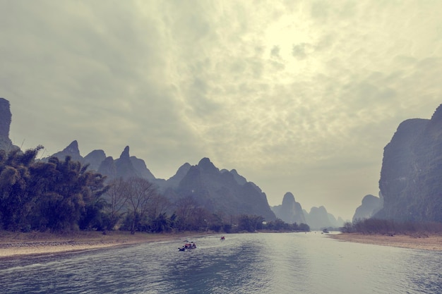 Río Lijiang en Guilin