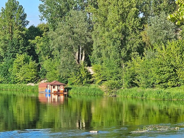 Río Neris en Vilna, Lituania