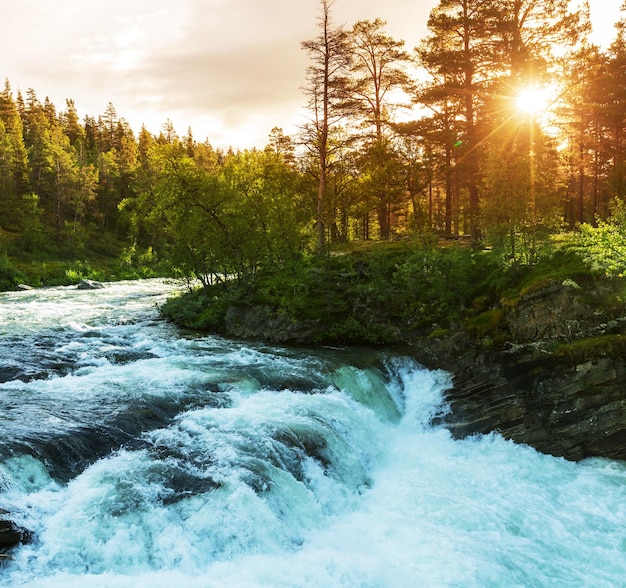 Río en Noruega