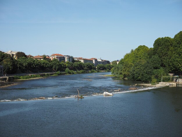 Río Po en Turín