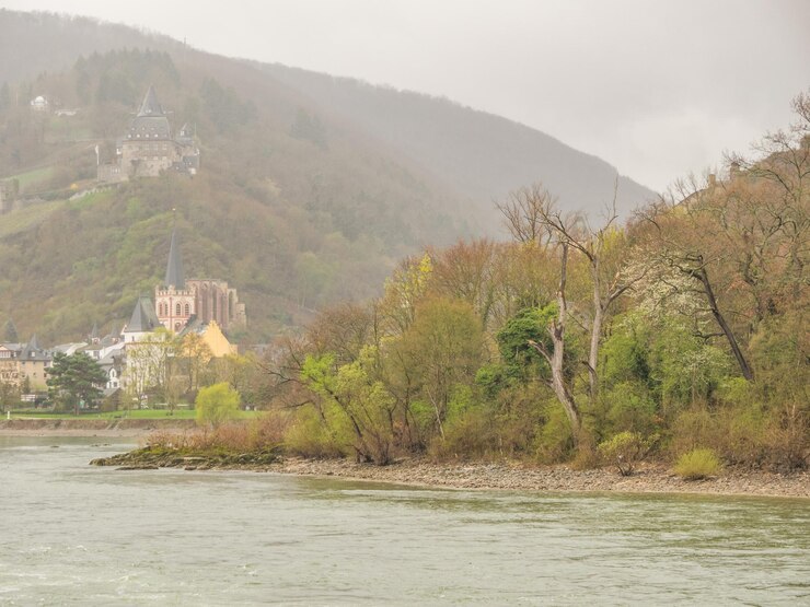 Foto rio reno, na alemanha