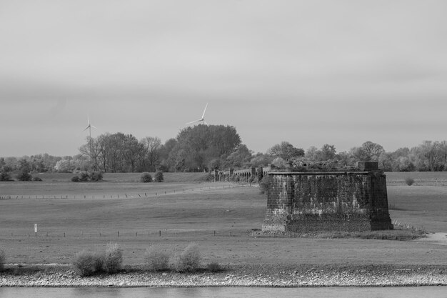 Foto rio reno perto de wesel