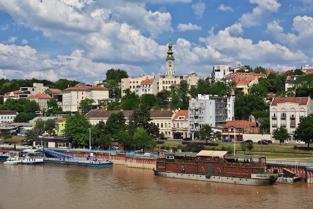 Rio Sava em Belgrado, Sérvia