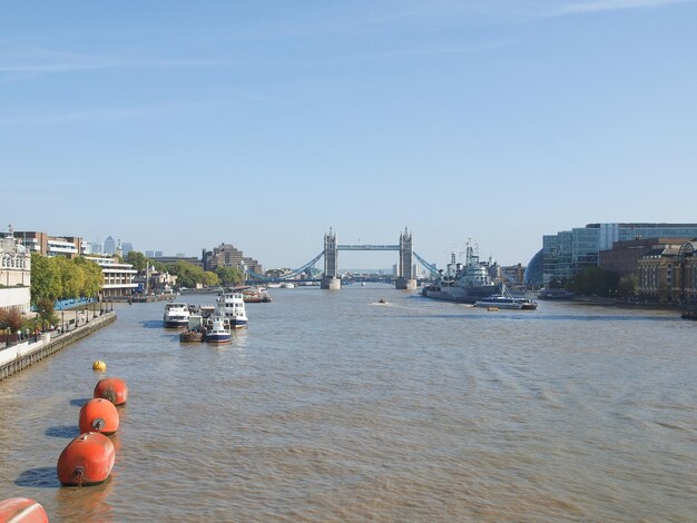 Río Támesis en Londres