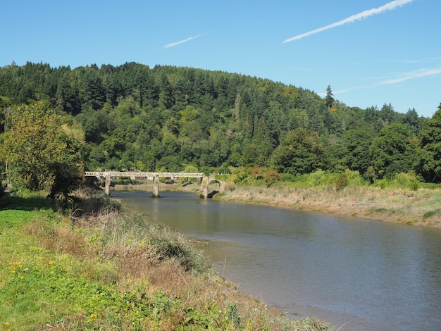 Río Wye en Tintern