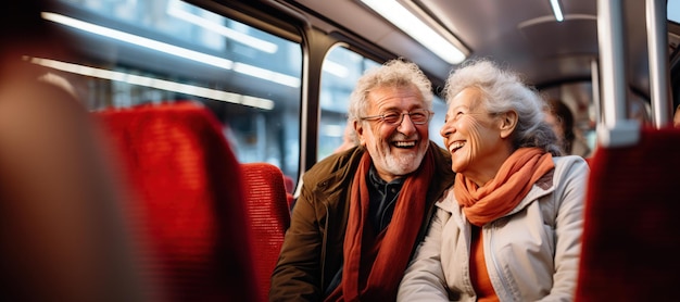 Foto risa feliz pareja casada hablando riendo sentados juntos abrazándose