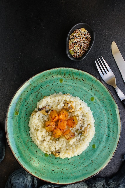 risoto mexilhões, frutos do mar principais