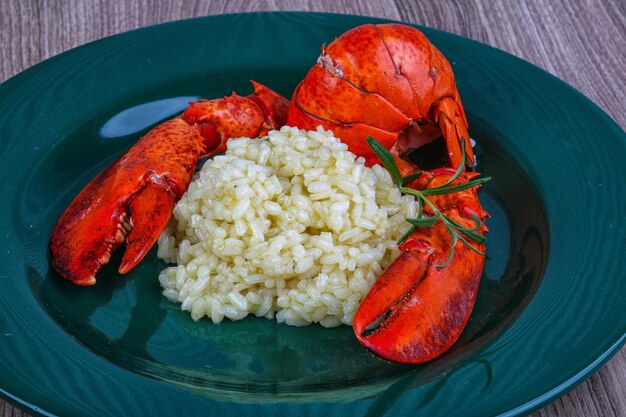 Risotto mit Hummer