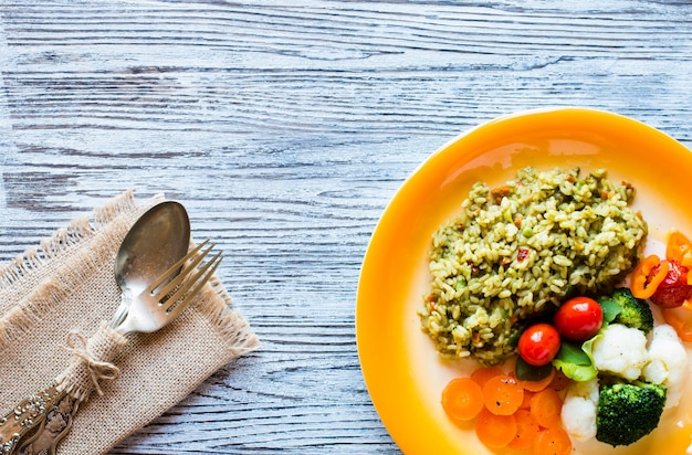 Risotto con Verduras