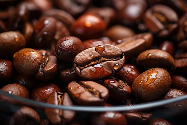 Ritual de consumo de café tostado de frijoles una bebida hecha de arbusto tostado y molido Exquisita bebida energizante desayuno matutino creativo disfrute y sofisticación Bebida agria vigorizante