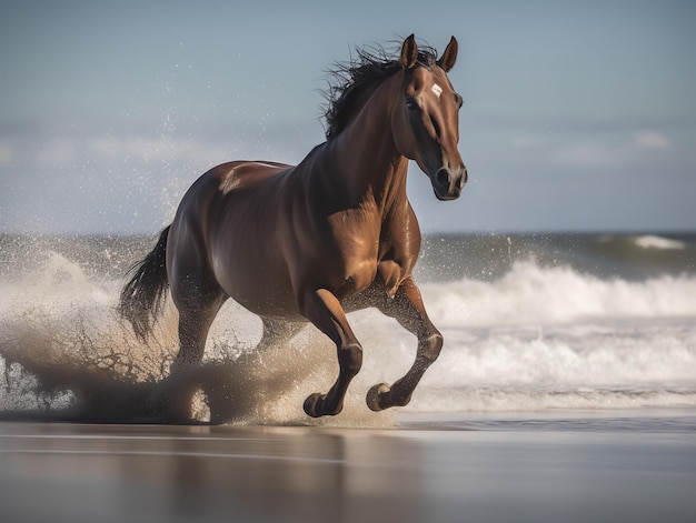 Foto roaring waves na melbourne cup