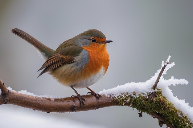 Robin Redbreast en invierno