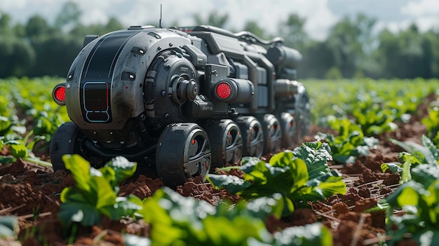 Robô agrícola usando visão por computador