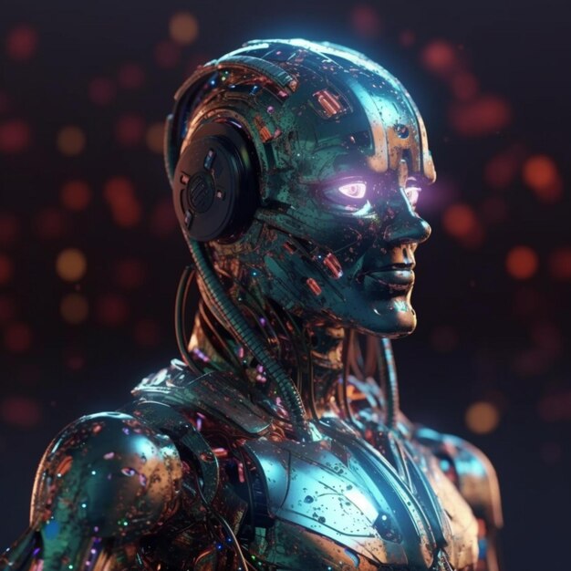 robô realista e legal inteligência artificial generativa ai