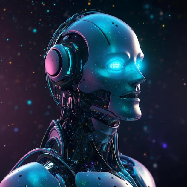 robô realista e legal inteligência artificial generativa ai
