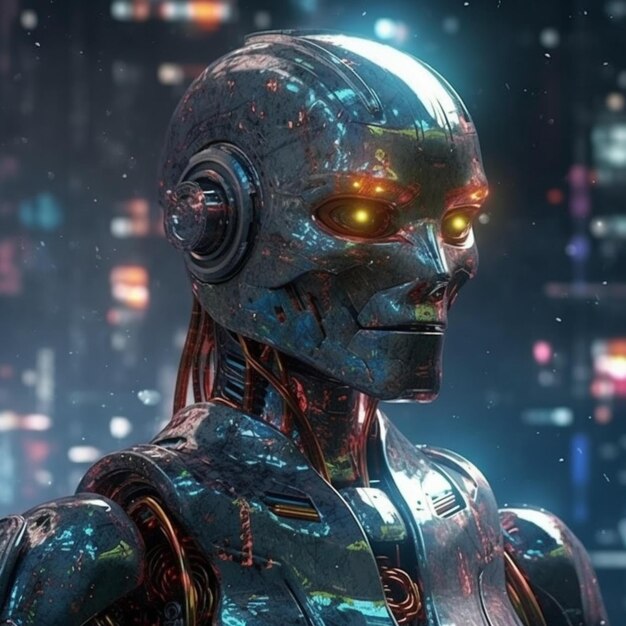 robô realista e legal inteligência artificial generativa ai