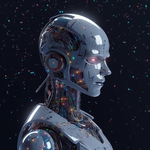 robô realista e legal inteligência artificial generativa ai