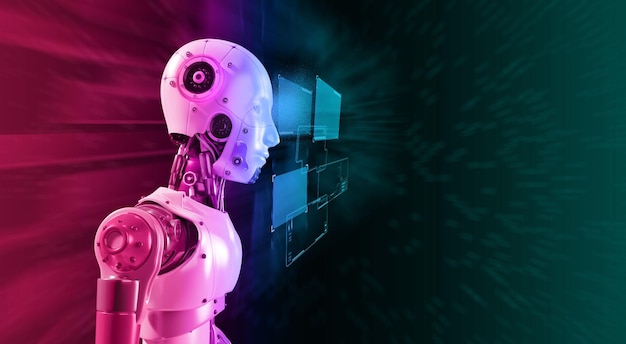 robot ai inteligencia artificial ingeniero tecnología robot ai industria fabricación automatización futu