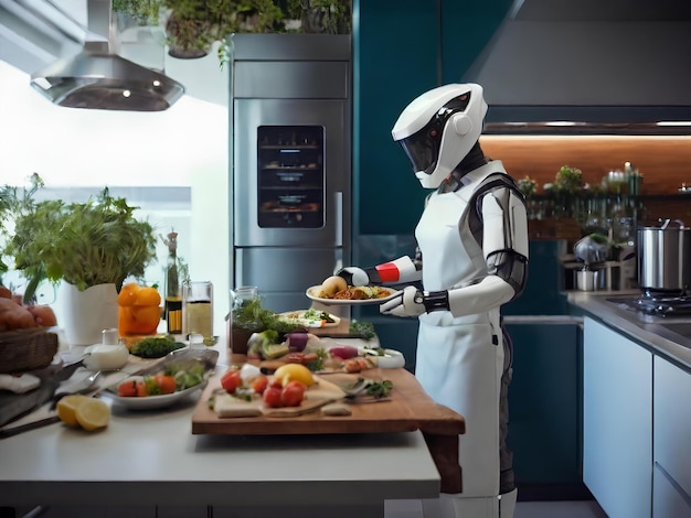 El robot cocinero.