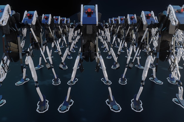 Robot generativo - personaje 3D