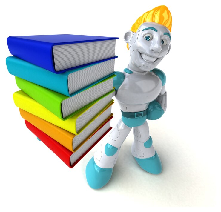 Foto robot - ilustración 3d
