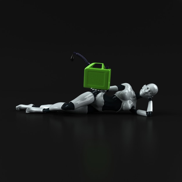 Robot - Ilustración 3D