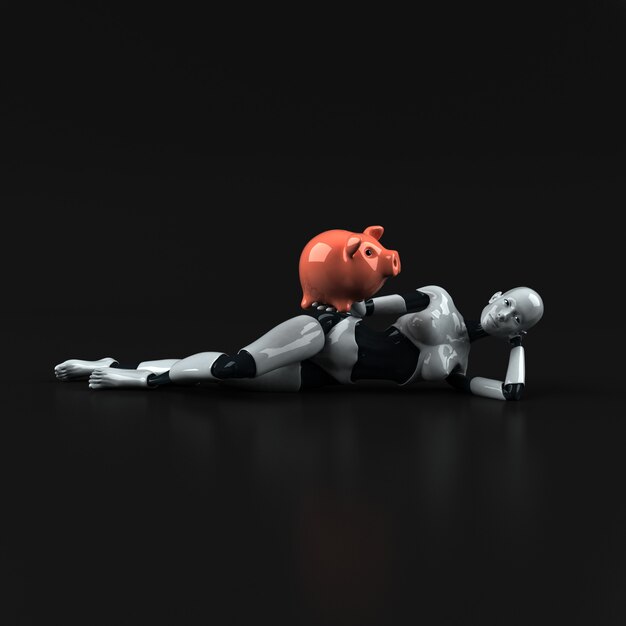 Robot - Ilustración 3D