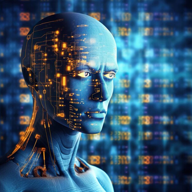 Robot de inteligencia artificial que utiliza software informático